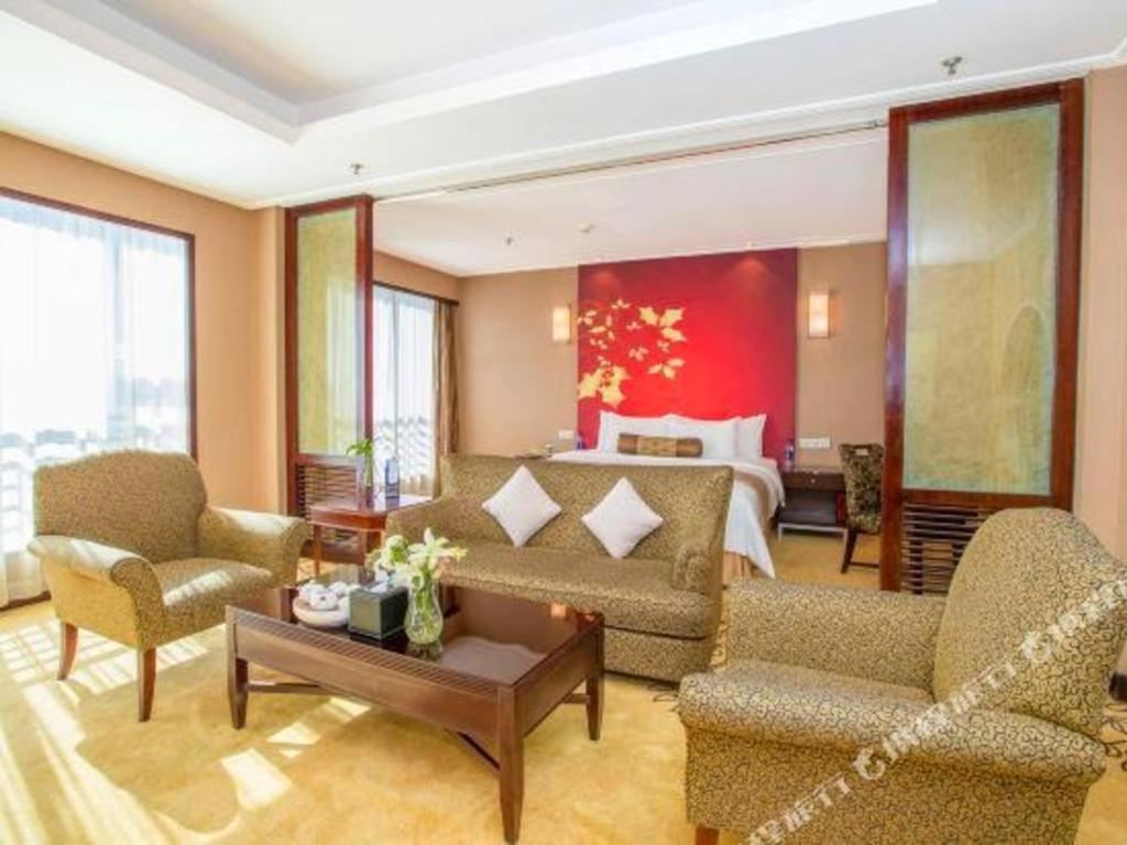 Qingdao Blue Horizon Hotel Laoshan Exterior foto