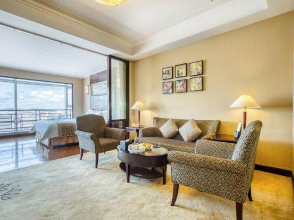 Qingdao Blue Horizon Hotel Laoshan Exterior foto