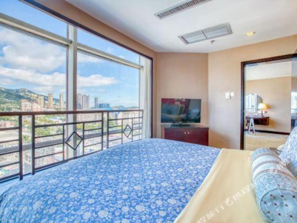 Qingdao Blue Horizon Hotel Laoshan Exterior foto
