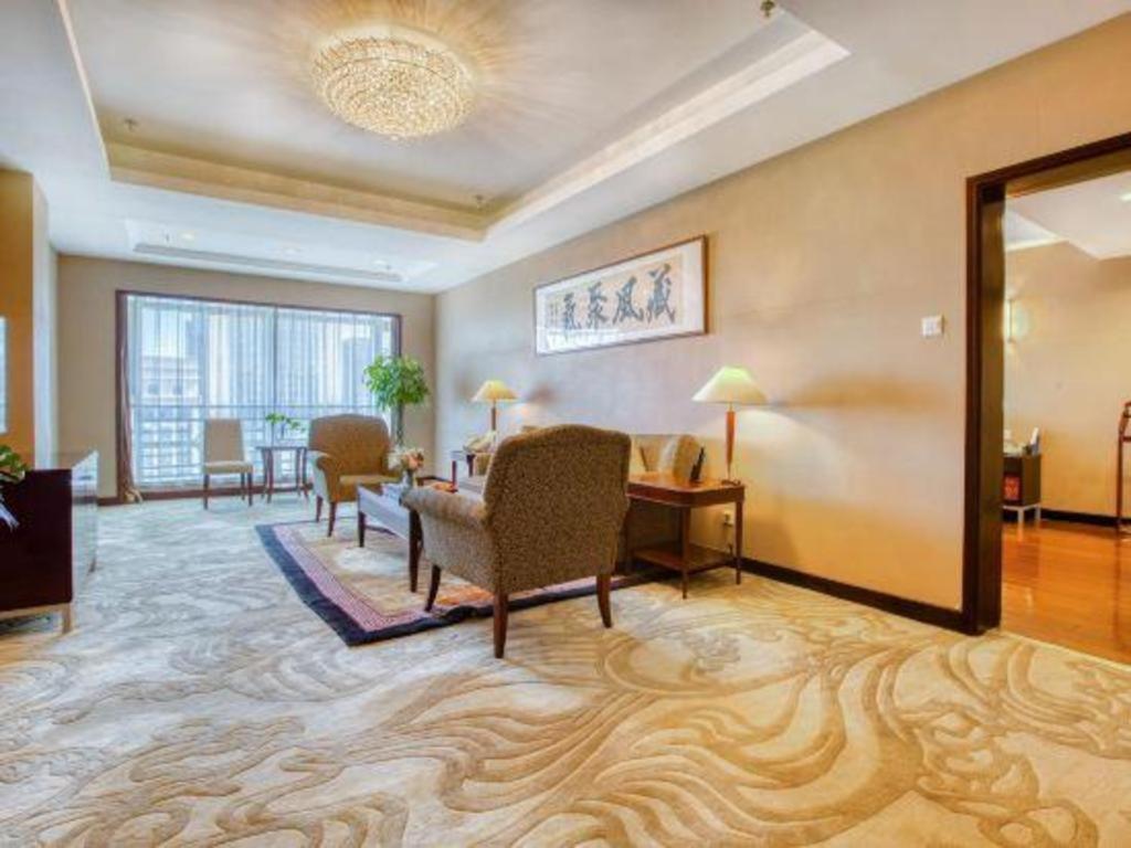 Qingdao Blue Horizon Hotel Laoshan Exterior foto